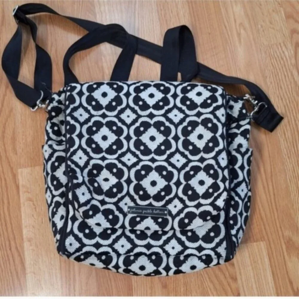 PETUNIA PICKLE BOTTOM Abundance Boxy Backpack Diaper Bag with Changing Pad
